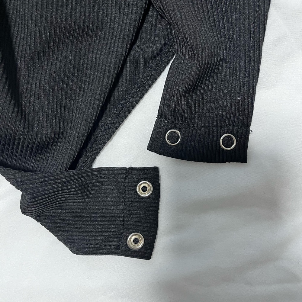 Shein ribbed rouched body suit - Picture 4 of 4
